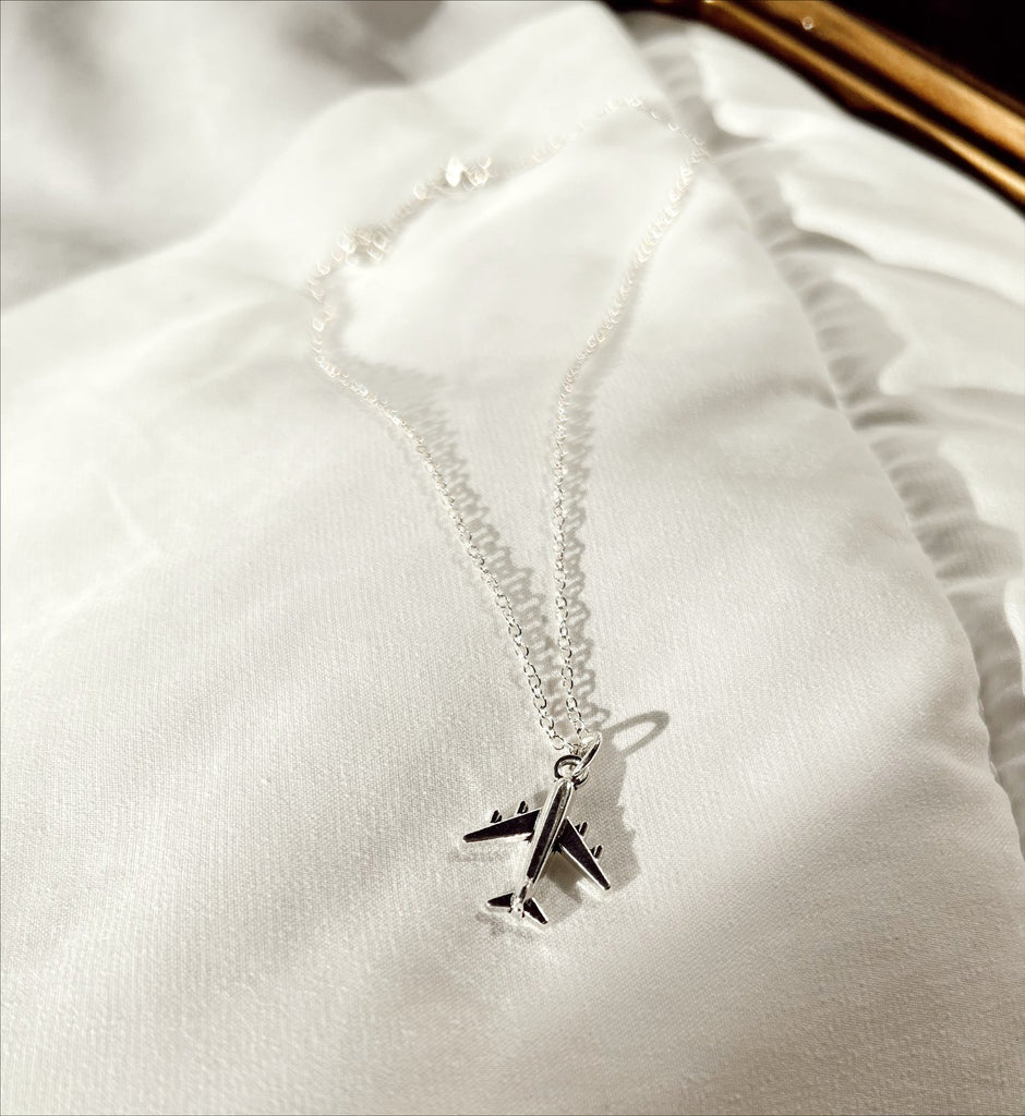 Labyrinth Plane Necklace 