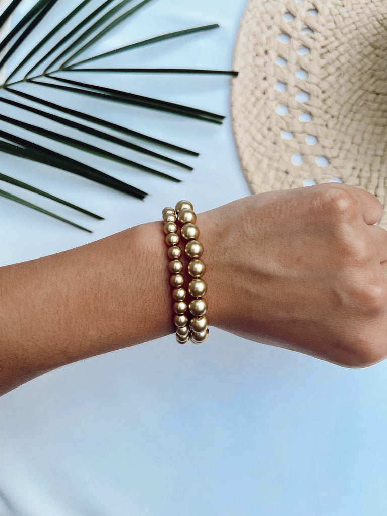 Gold Bracelet Set