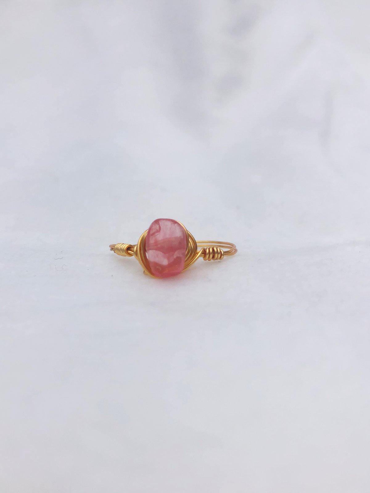 Watermelon Quartz Rings Watermelon Quartz Ring – Marie Rings