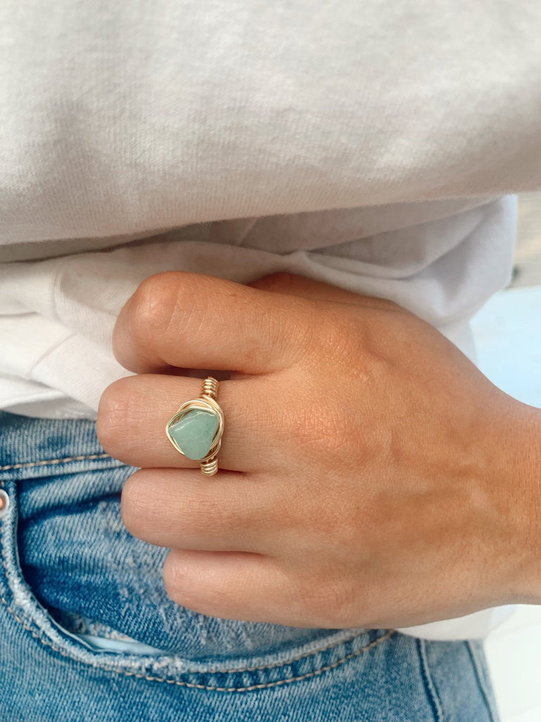 Adventurine Ring