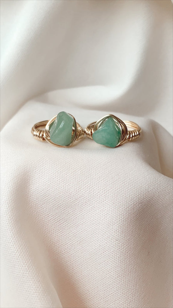 Adventurine Ring