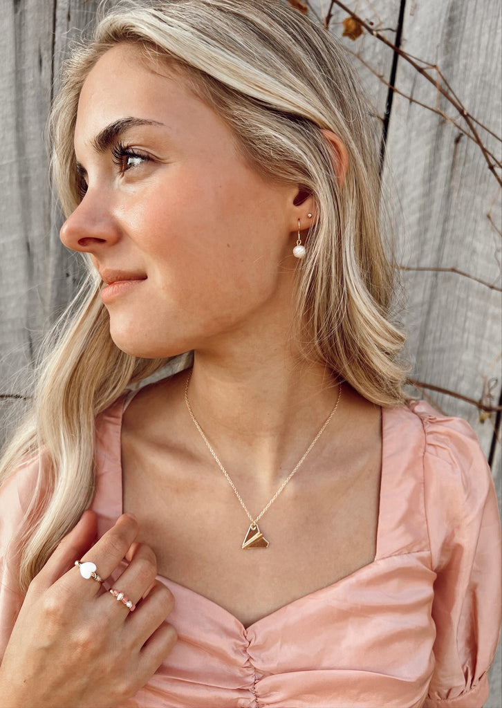 Out of the Woods Necklaces (gold or silver)