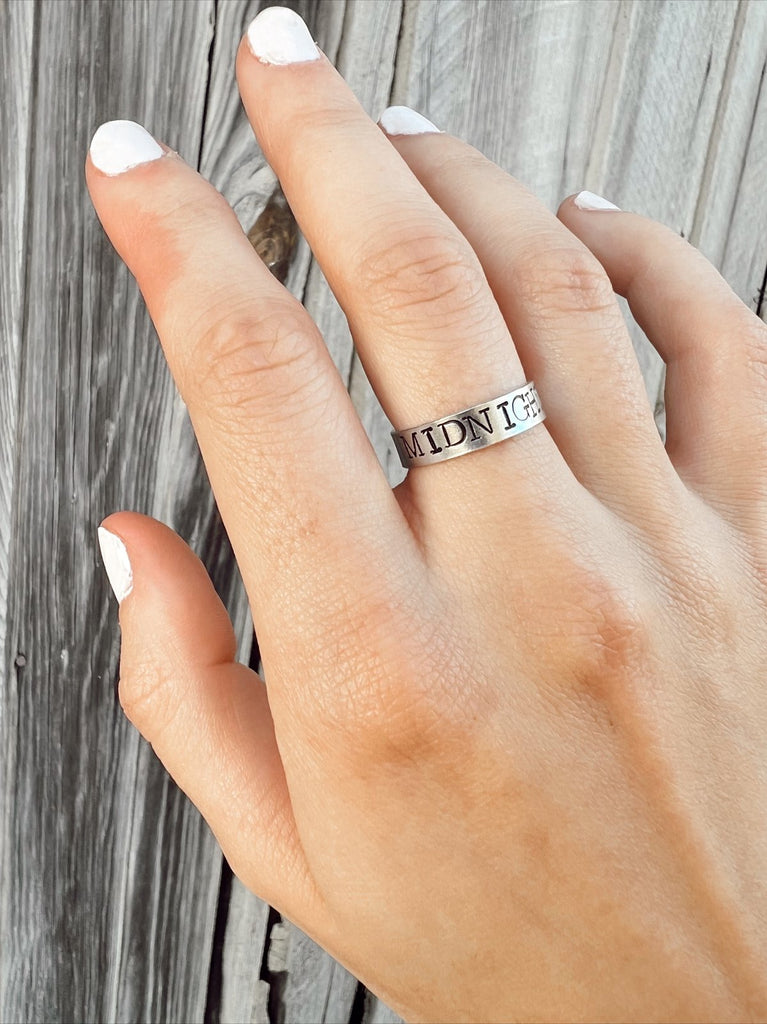 Midnights Stamped Ring