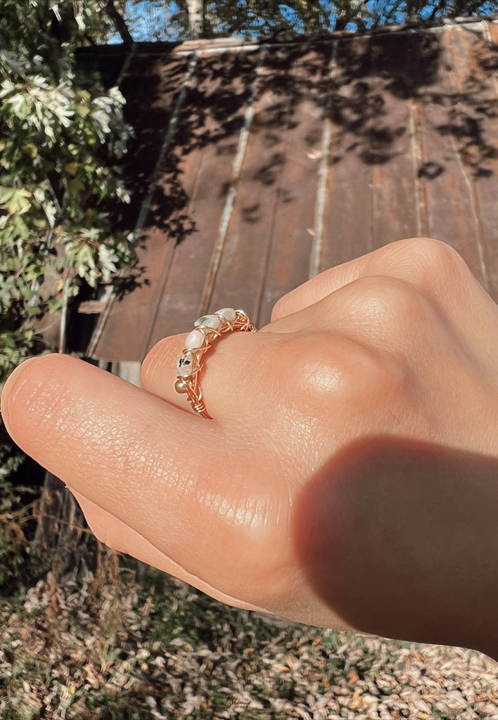 Moonstone Ring