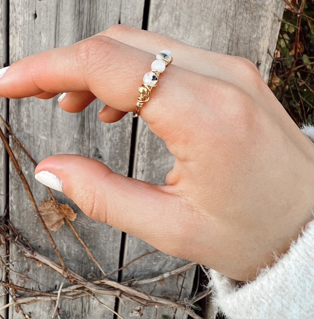 Moonstone Ring